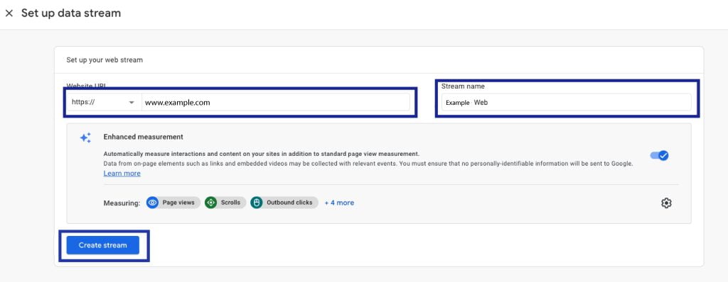 Google Analytics Mülk Oluşturma