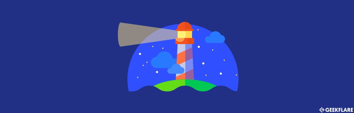 google lighthouse .