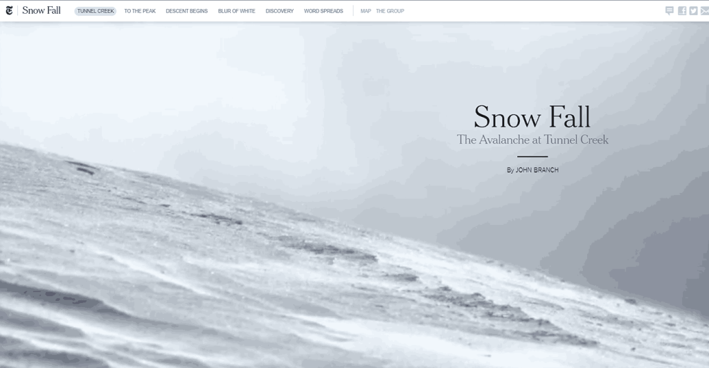 Hareketli ve kaydırmalı parallax olmayan web tasarım